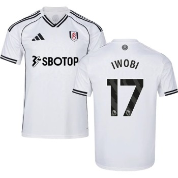 Kid's IWOBI #17 Fulham Home Replica Jersey 2025/26 Kid's IWOBI #17 Fulham Home Replica Jersey 2025/26