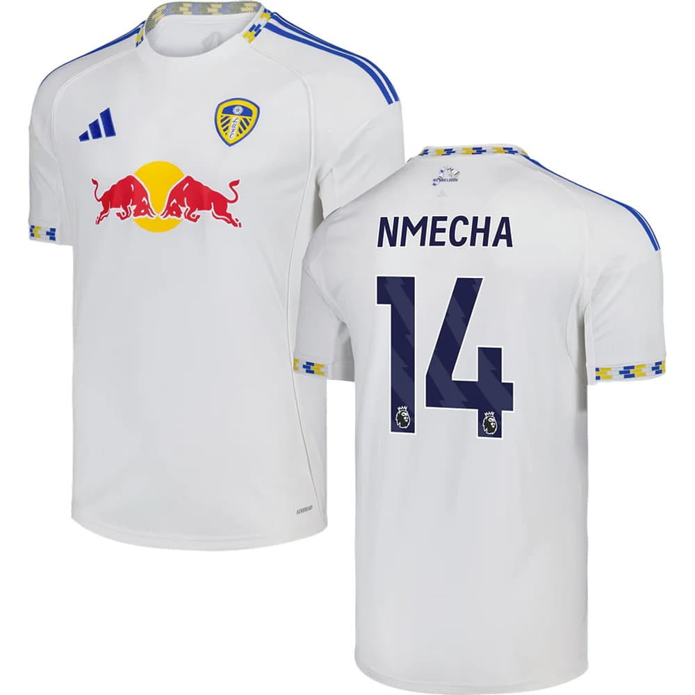 Kid's NMECHA #14 Leeds United Home Replica Jersey 2025/26