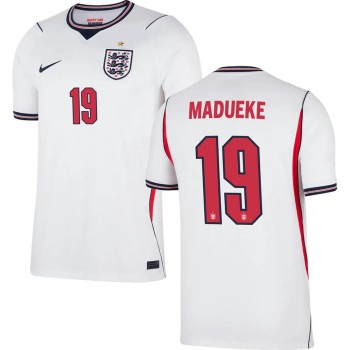 Kid's MADUEKE #19 England Home Replica Jersey World Cup 2026