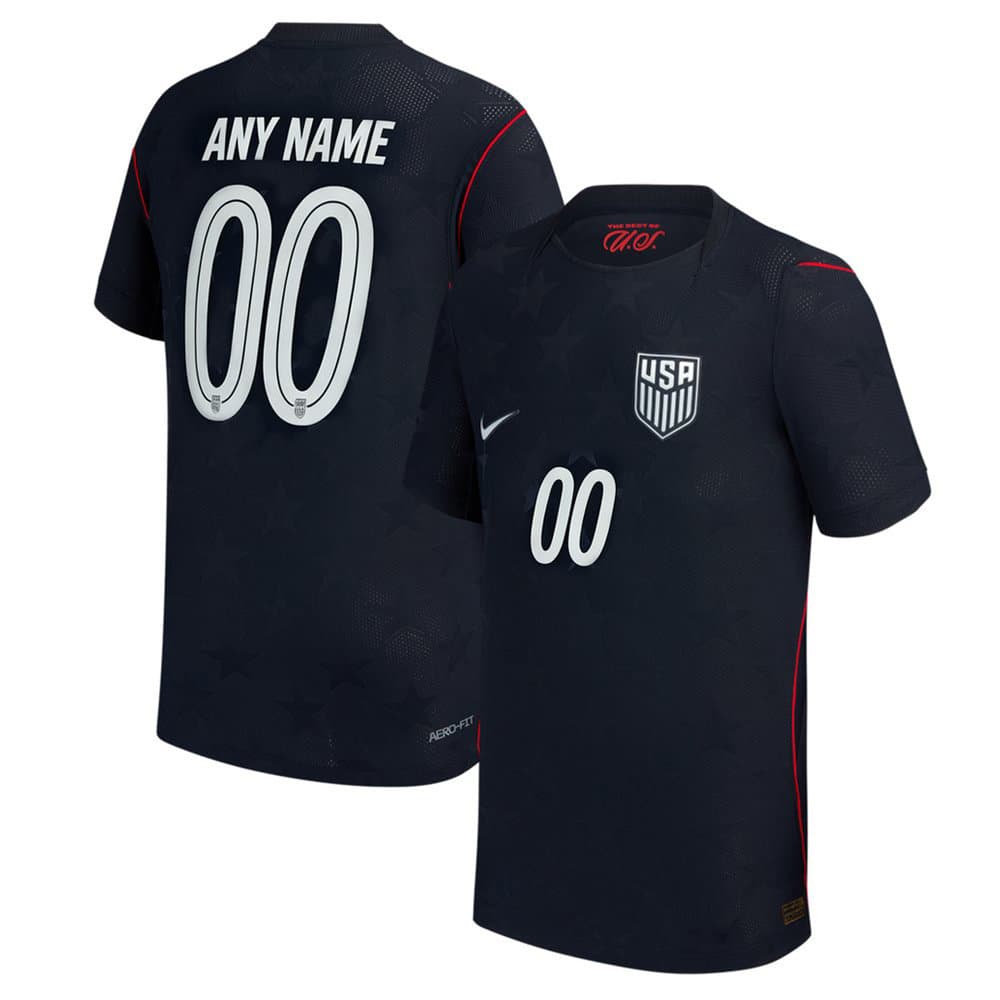 Kid's USA Away Match Authentic Custom Jersey World Cup 2026 Kid's USA Away Match Authentic Custom Jersey World Cup 2026