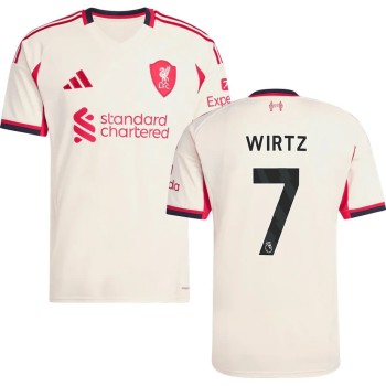 Kid's WIRTZ #7 Liverpool Away Replica Jersey 2025/26
