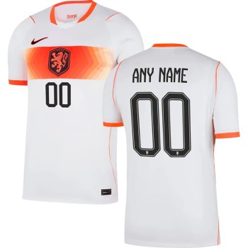 Men's Netherlands Away Replica Custom Jersey World Cup 2026