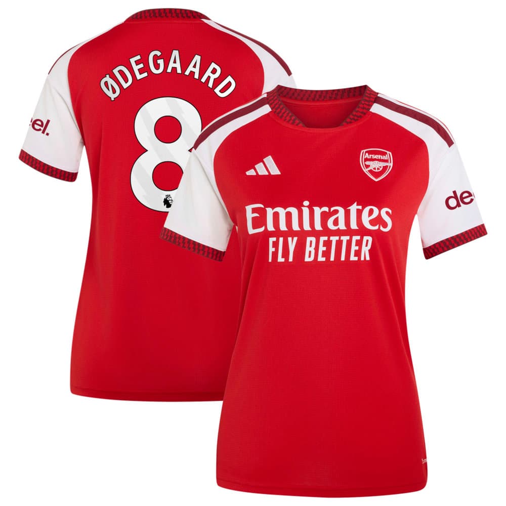 Women's ØDEGAARD #8 Arsenal Home Replica Jersey 2026/27