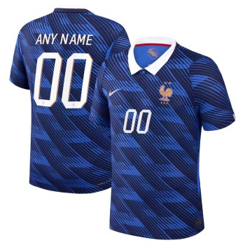 Kid's France Home Match Authentic Custom Jersey World Cup 2026 Kid's France Home Match Authentic Custom Jersey World Cup 2026