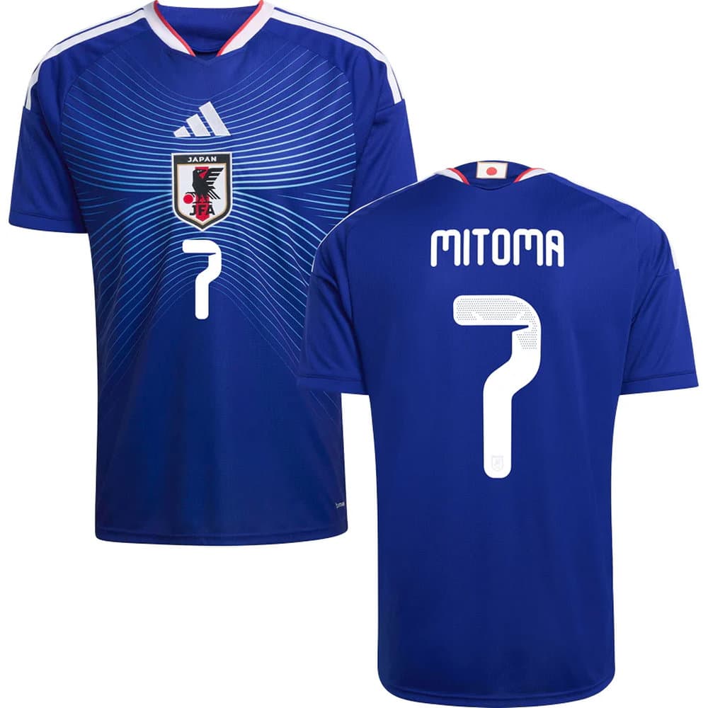 Kid's MITOMA #7 Japan Home Replica Jersey World Cup 2026