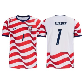 Men's Matt Turner #1 USA Home Stadium Replica Jersey World Cup 2026 Men's Matt Turner #1 USA Home Stadium Replica Jersey World Cup 2026