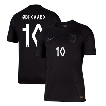 Men's Martin Ødegaard #10 Norway Away Authentic Jersey World Cup 2026 Men's Martin Ødegaard #10 Norway Away Authentic Jersey World Cup 2026