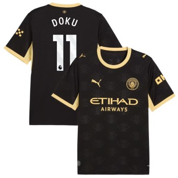 Men's DOKU #11 Manchester City Away Replica Jersey 2026/27 Men's DOKU #11 Manchester City Away Replica Jersey 2026/27