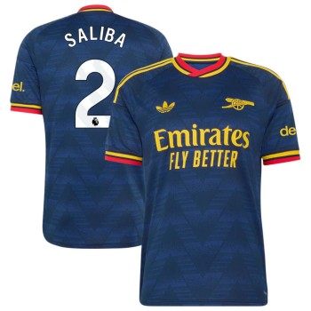 Kid's SALIBA #2 Arsenal Away Replica Jersey 2026/27