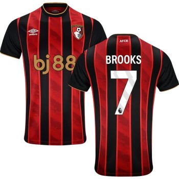 Men's BROOKS #7 Bournemouth AFC Home Replica Jersey 2025/26