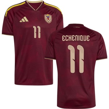 Men's ECHENIQUE #11 Venezuela Home Replica Jersey World Cup 2026 Men's ECHENIQUE #11 Venezuela Home Replica Jersey World Cup 2026