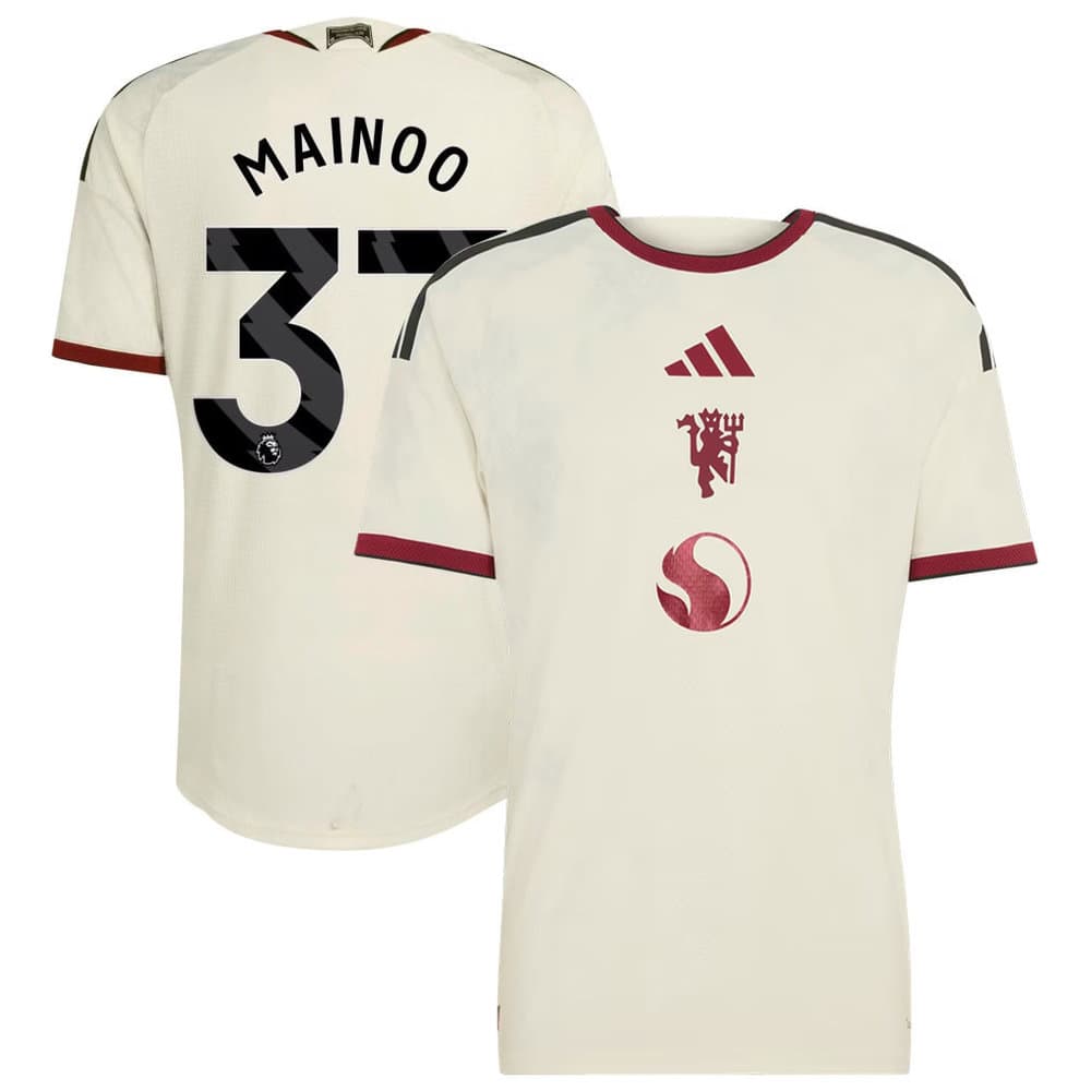 Men's MAINOO #37 Manchester United Third Authentic Jersey 2026/27 Men's MAINOO #37 Manchester United Third Authentic Jersey 2026/27