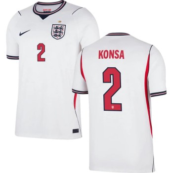 Kid's KONSA #2 England Home Replica Jersey World Cup 2026