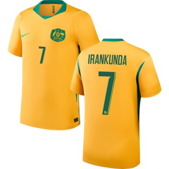 Kid's IRANKUNDA #7 Australia Home Replica Jersey World Cup 2026 Kid's IRANKUNDA #7 Australia Home Replica Jersey World Cup 2026
