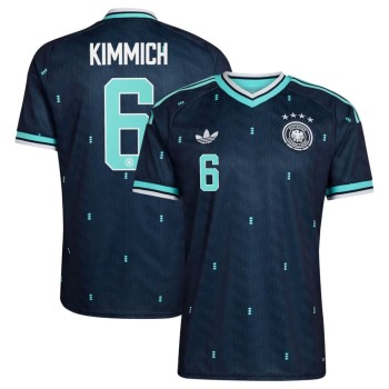 Men's Joshua Kimmich #6 Germany Away Replica Jersey World Cup 2026