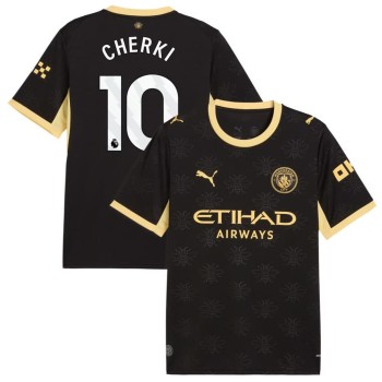 Men's CHERKI #10 Manchester City Away Replica Jersey 2026/27 Men's CHERKI #10 Manchester City Away Replica Jersey 2026/27
