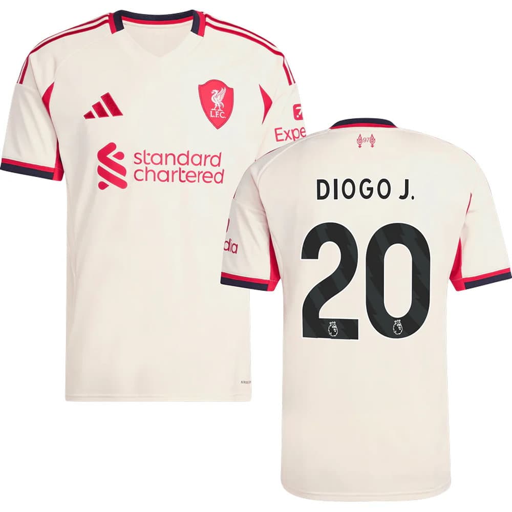 Kid's DIOGO J. #20 Liverpool Away Replica Jersey 2025/26 Kid's DIOGO J. #20 Liverpool Away Replica Jersey 2025/26