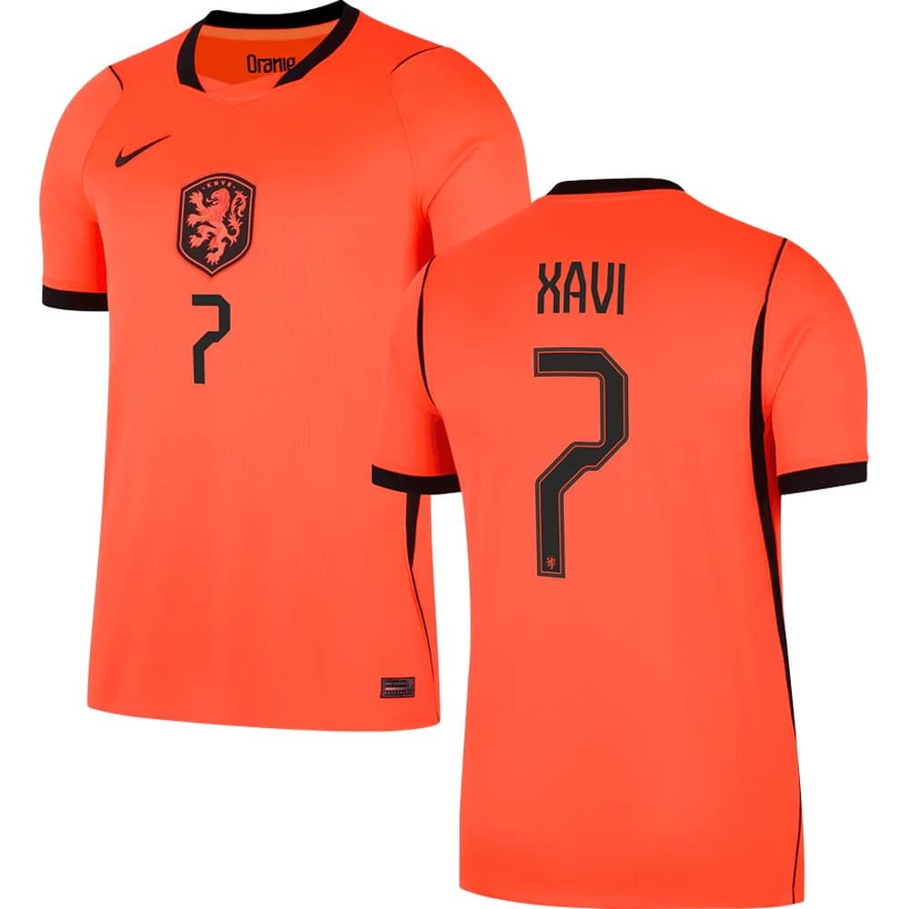 Kid's XAVI #7 Netherlands Home Replica Jersey World Cup 2026 Kid's XAVI #7 Netherlands Home Replica Jersey World Cup 2026