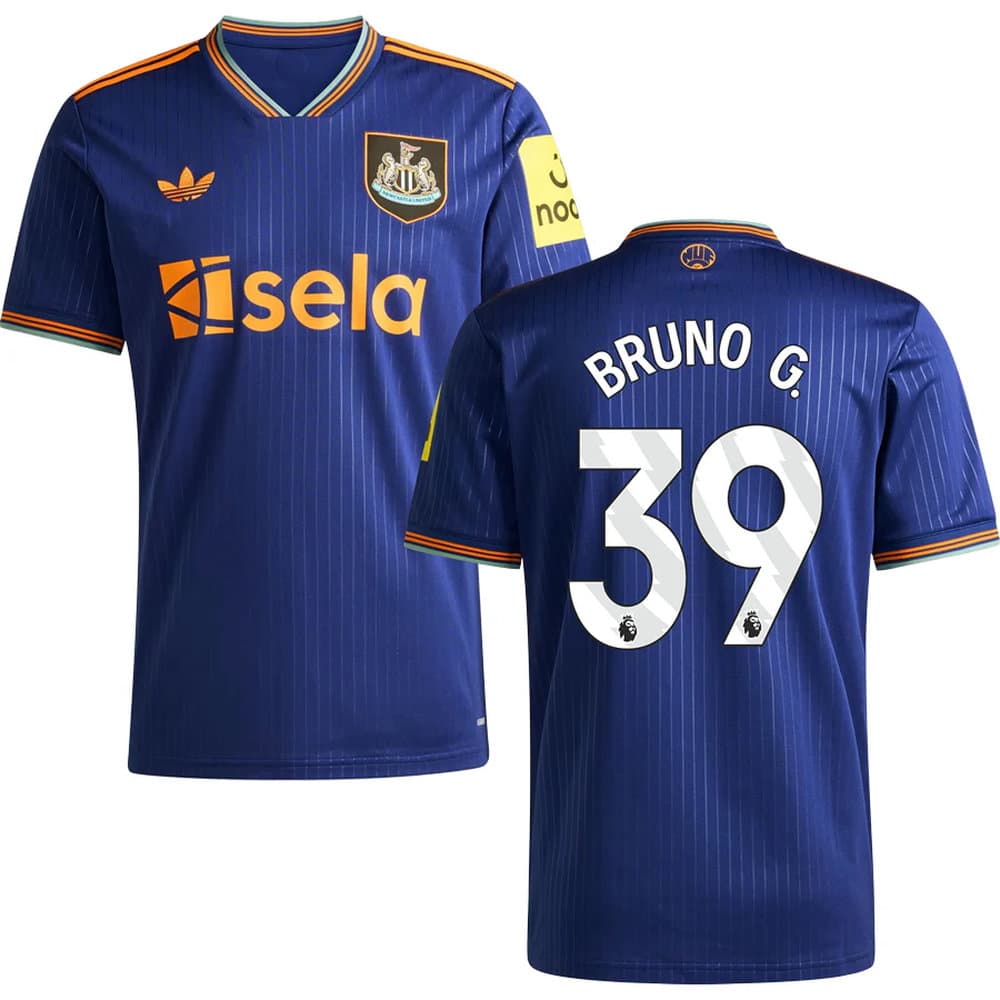 Men's BRUNO G. #39 Newcastle United Third Replica Jersey 2025/26 Men's BRUNO G. #39 Newcastle United Third Replica Jersey 2025/26
