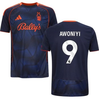 Men's AWONIYI #9 Nottingham Forest Third Replica Jersey 2025/26 Men's AWONIYI #9 Nottingham Forest Third Replica Jersey 2025/26