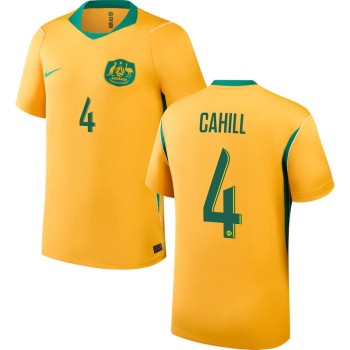 Men's CAHILL #4 Australia Home Replica Jersey World Cup 2026 Men's CAHILL #4 Australia Home Replica Jersey World Cup 2026