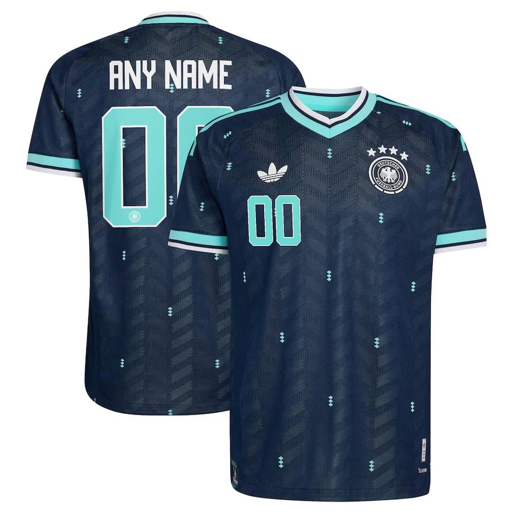 Men's Germany Away Authentic Custom Jersey World Cup 2026