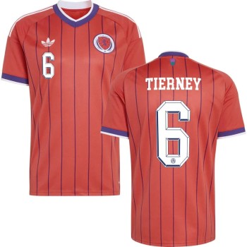 Kid's TIERNEY #6 Scotland Away Replica Jersey World Cup 2026