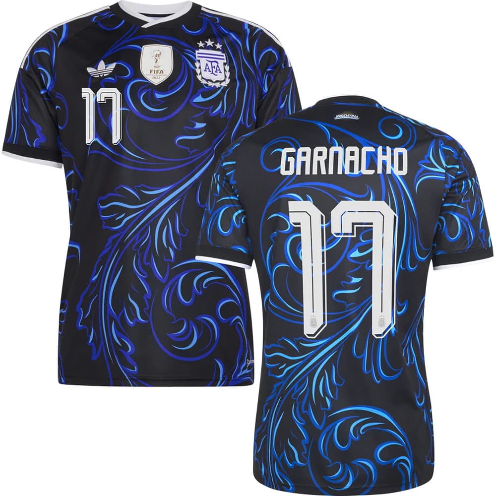 Kid's GARNACHO #17 Argentina Away Replica Jersey World Cup 2026 Kid's GARNACHO #17 Argentina Away Replica Jersey World Cup 2026
