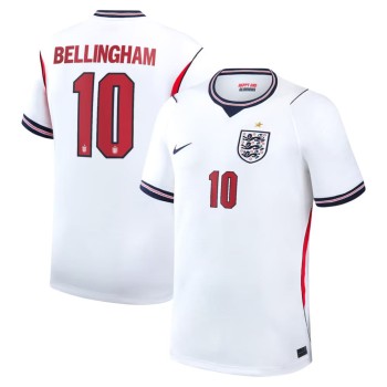 Kid's Jude Bellingham #10 England Home Stadium Replica Jersey World Cup 2026 Kid's Jude Bellingham #10 England Home Stadium Replica Jersey World Cup 2026