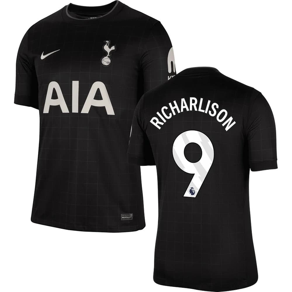 Men's RICHARLISON #9 Tottenham Hotspur Away Replica Jersey 2025/26