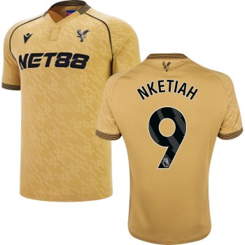 Men's NKETIAH #9 Crystal Palace Away Replica Jersey 2025/26