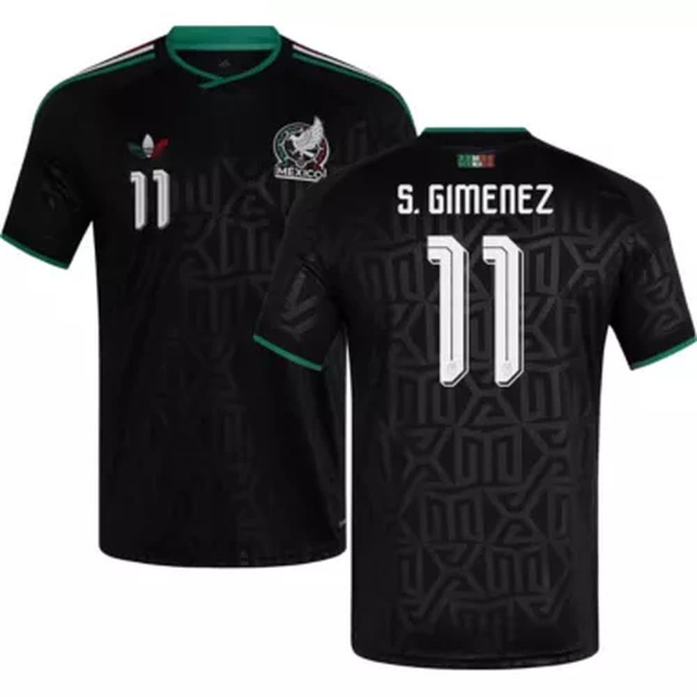 Kid's Santiago Giménez #11 Mexico Third Replica Jersey World Cup 2026
