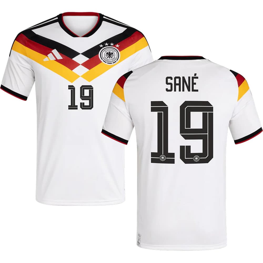 Men's SANÉ #19 Germany Home Replica Jersey World Cup 2026