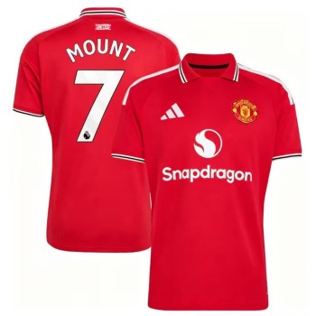 Kid's MOUNT #7 Manchester United Home Replica Jersey 2026/27