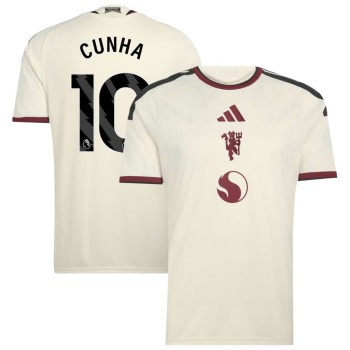 Men's CUNHA #10 Manchester United Third Replica Jersey 2026/27