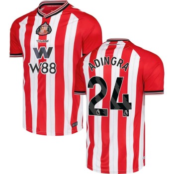 Men's ADINGRA #24 Sunderland AFC Home Replica Jersey 2025/26