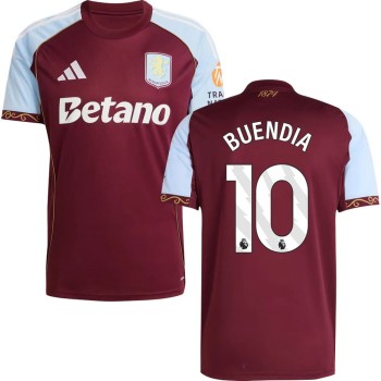 Kid's BUENDIA #10 Aston Villa Home Replica Jersey 2025/26 Kid's BUENDIA #10 Aston Villa Home Replica Jersey 2025/26