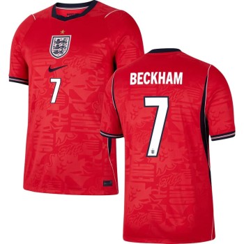 Men's BECKHAM #7 England Away Replica Jersey World Cup 2026