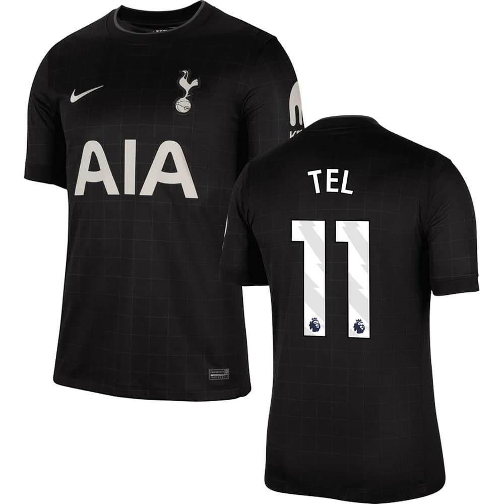 Kid's TEL #11 Tottenham Hotspur Away Replica Jersey 2025/26