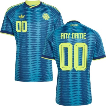 Men's Colombia Away Replica Custom Jersey World Cup 2026 Men's Colombia Away Replica Custom Jersey World Cup 2026