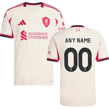 Kid's Liverpool Away Replica Custom Jersey 2025/26