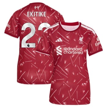 Women's EKITIKE #22 Liverpool Home Replica Jersey 2026/27 Women's EKITIKE #22 Liverpool Home Replica Jersey 2026/27