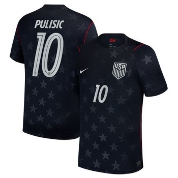 Men's Christian Pulisic #10 USA Away Stadium Replica Jersey World Cup 2026 Men's Christian Pulisic #10 USA Away Stadium Replica Jersey World Cup 2026