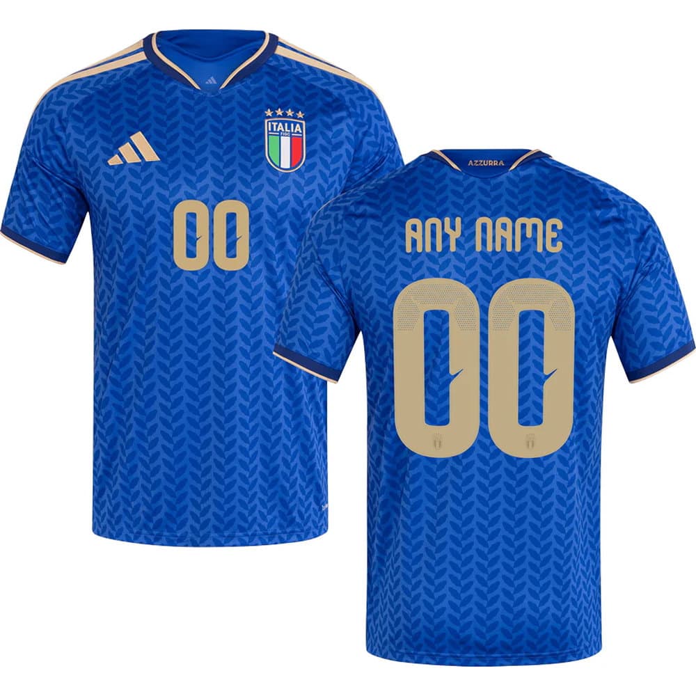 Kid's Italy Home Replica Custom Jersey World Cup 2026 Kid's Italy Home Replica Custom Jersey World Cup 2026