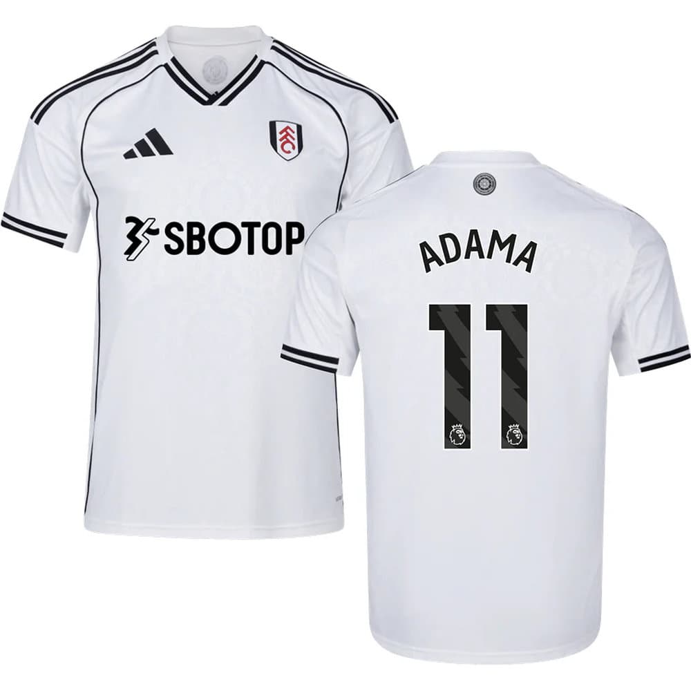 Men's ADAMA #11 Fulham Home Replica Jersey 2025/26