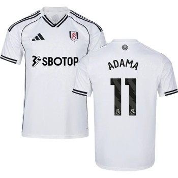 Men's ADAMA #11 Fulham Home Replica Jersey 2025/26 Men's ADAMA #11 Fulham Home Replica Jersey 2025/26