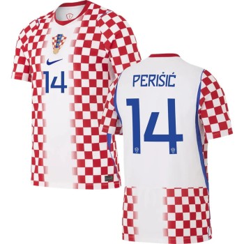 Kid's PERIŠIĆ #14 Croatia Home Replica Jersey World Cup 2026 Kid's PERIŠIĆ #14 Croatia Home Replica Jersey World Cup 2026