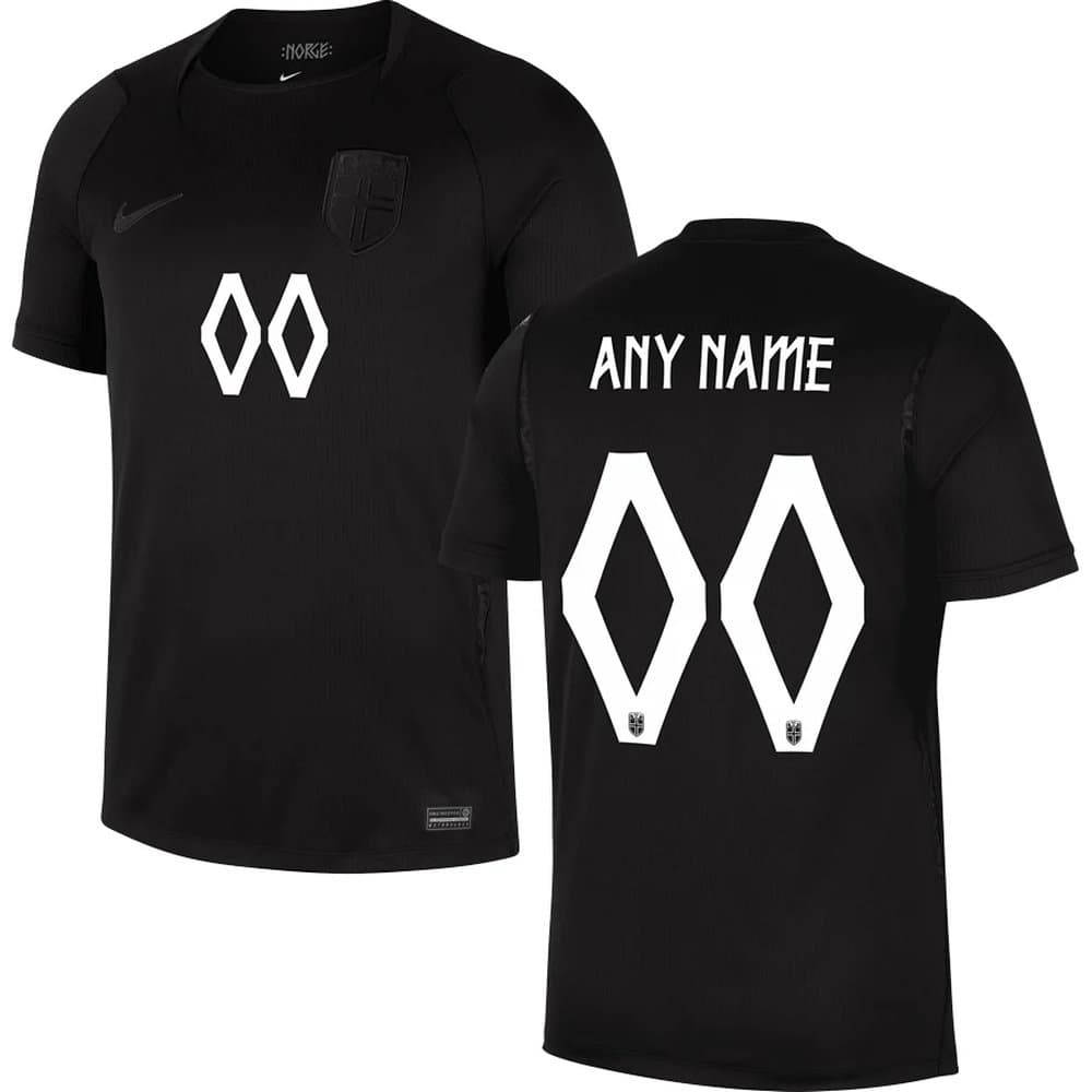 Men's Norway Away Replica Custom Jersey World Cup 2026