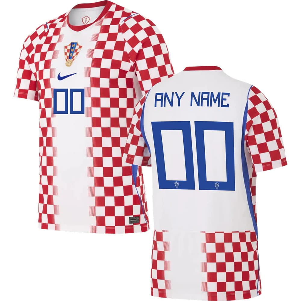Men's Croatia Home Replica Custom Jersey World Cup 2026 Men's Croatia Home Replica Custom Jersey World Cup 2026