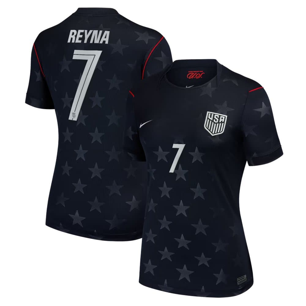 Men's Giovanni Reyna #7 USA Away Stadium Replica Jersey World Cup 2026 Men's Giovanni Reyna #7 USA Away Stadium Replica Jersey World Cup 2026